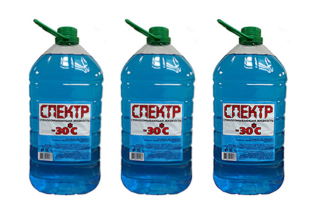 Появился в продаже незамерзающий стеклоочиститель